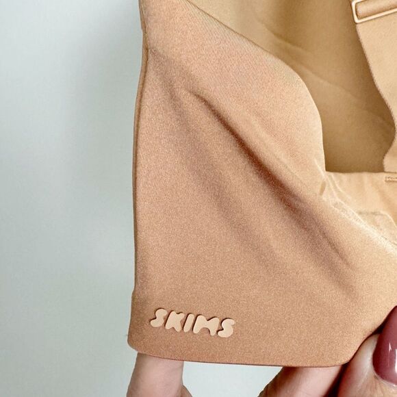 SKIMS | NEW Wireless Lightly Lined Bra in Ochre Women’s Size 44C - Picture 10 of 11